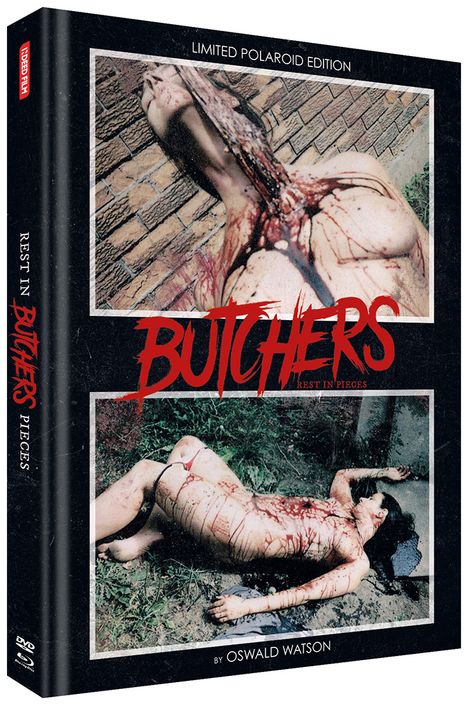 Butchers - Rest in Pieces (Blu-ray &amp; DVD im Mediabook), 1 Blu-ray Disc und 1 DVD