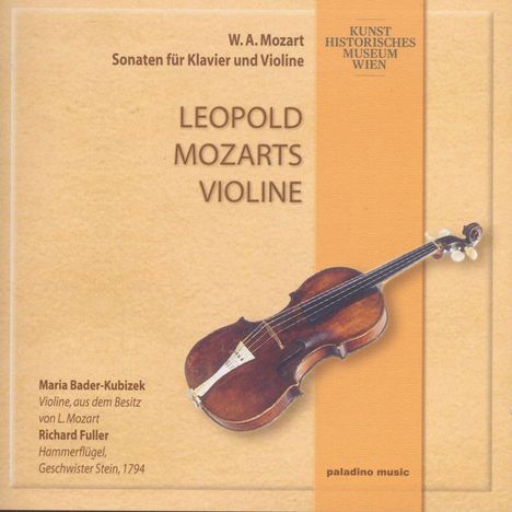 Wolfgang Amadeus Mozart (1756-1791): Sonaten für Violine & Klavier, CD