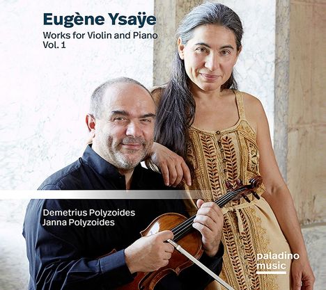 Eugene Ysaye (1858-1931): Werke für Violine &amp; Klavier Vol.1, 2 CDs