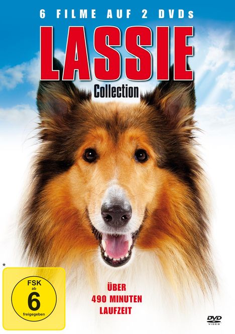 Die Lassie Collection (6 Filme auf 2 DVDs), DVD