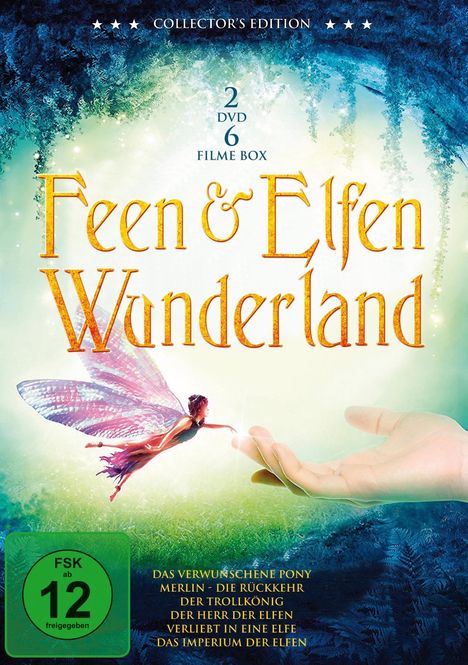 Feen &amp; Elfen Wunderland (6 Filme auf 2 DVDs), 2 DVDs