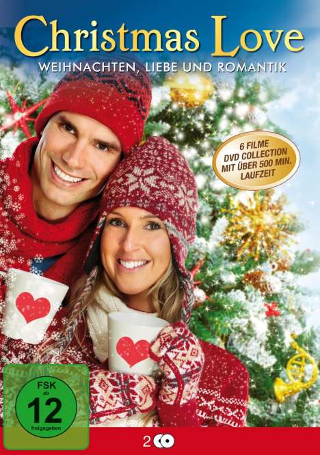 Christmas Love - Weihnachten, Liebe und Romantik (6 Filme auf 2 DVDs), 2 DVDs