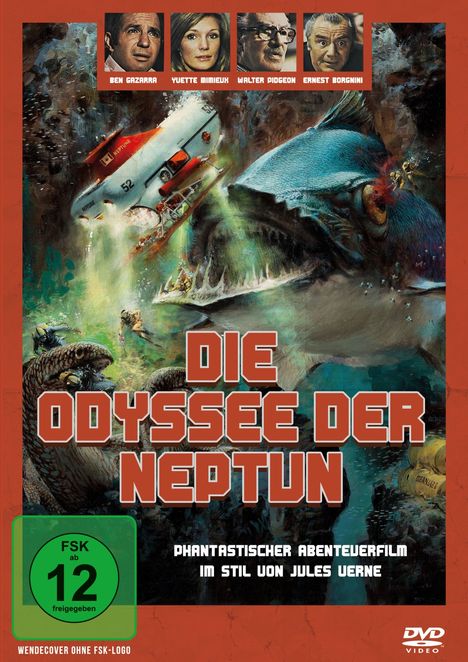 Die Odyssee der Neptun, DVD