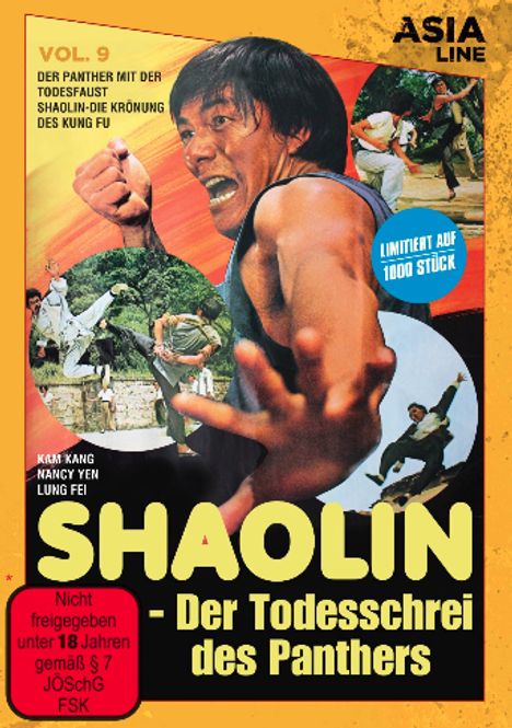 Shaolin - Der Todesschrei des Panthers, DVD