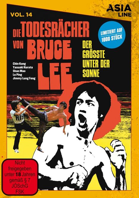 Die Todesrächer von Bruce Lee, DVD