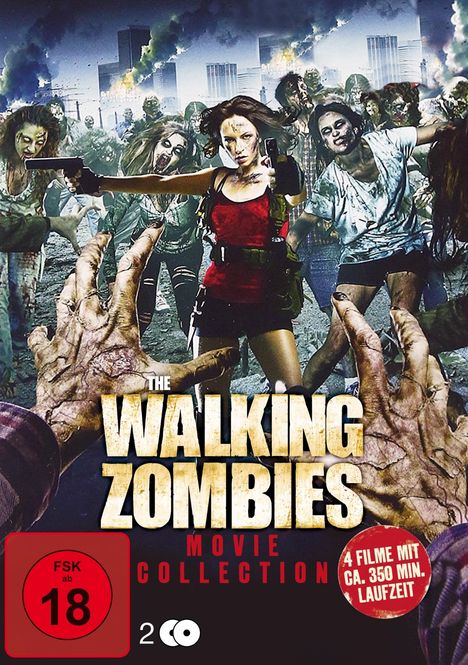 The Walking Zombies - Movie Collection (4 Filme auf 2 DVDs), 2 DVDs