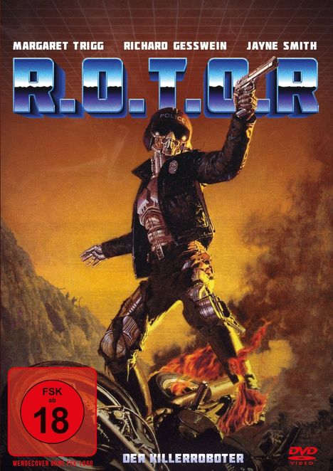 R.O.T.O.R - Der Killerroboter, DVD