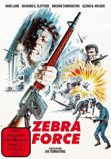 Zebra Force, DVD