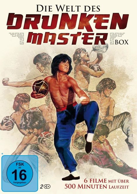 Die Welt des Drunken Master (6 Filme auf 2 DVDs), 2 DVDs