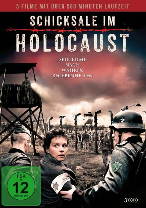 Schicksale im Holocaust (5 Filme auf 3 DVDs), 3 DVDs