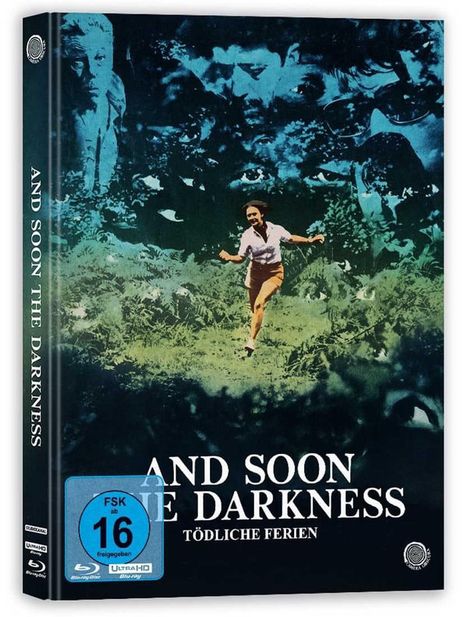 And Soon The Darkness (1970) (Ultra HD Blu-ray &amp; Blu-ray im Mediabook), 1 Ultra HD Blu-ray und 1 Blu-ray Disc
