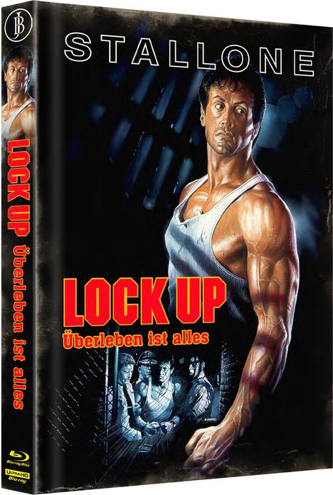 Lock Up - Überleben ist alles (Ultra HD Blu-ray &amp; Blu-ray im Mediabook), 1 Ultra HD Blu-ray und 1 Blu-ray Disc