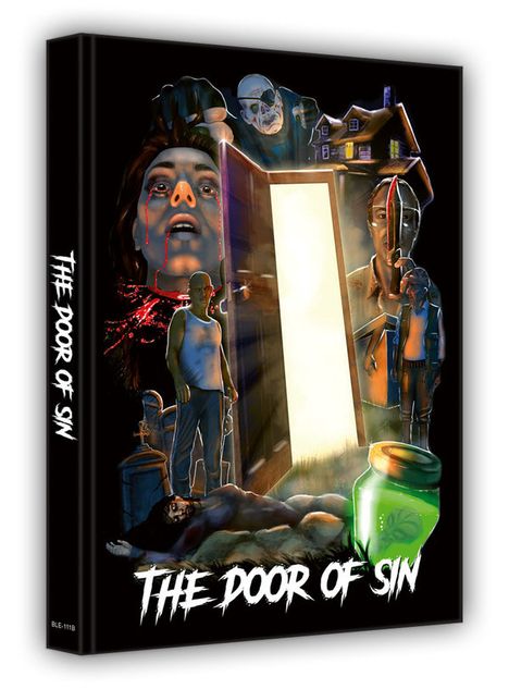 The Door of Sin (Blu-ray &amp; DVD im Mediabook), 1 Blu-ray Disc und 1 DVD