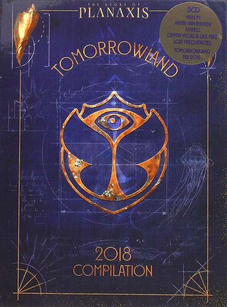 Tomorrowland 2018: The Story Of Planaxis, 3 CDs
