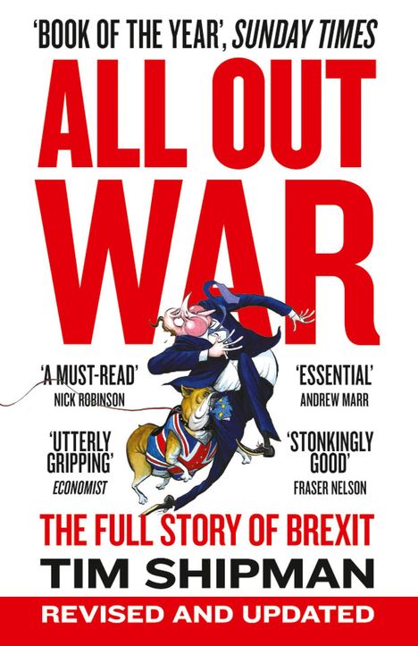 Tim Shipman: All Out War, Buch