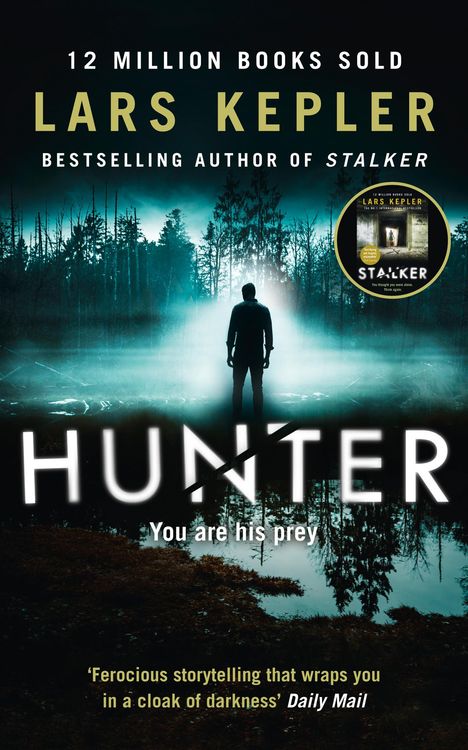 Lars Kepler: Hunter, Buch