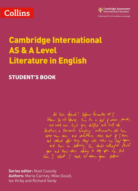 Ian Kirby: Cambridge International AS &amp; A Level Literature in English Student's Book, Buch