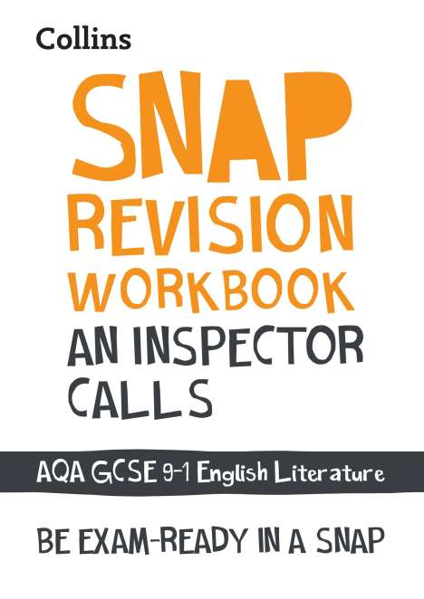 Collins Gcse: An Inspector Calls: AQA GCSE 9-1 English Literature Workbook, Buch