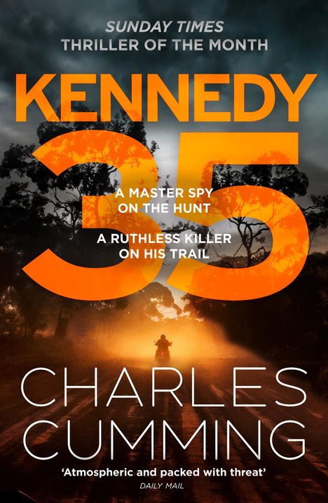 Charles Cumming: Kennedy 35, Buch