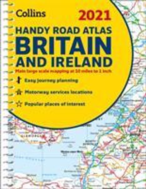 Collins Maps: GB Road Atlas Britain 2021 Handy, Buch