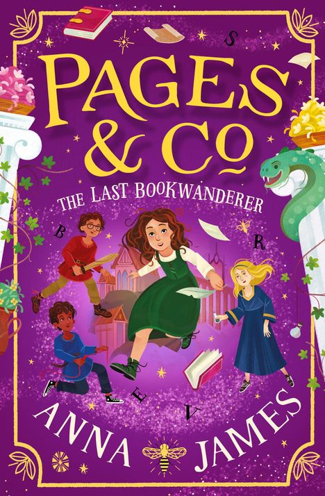 Anna James: Pages &amp; Co.: The Last Bookwanderer, Buch