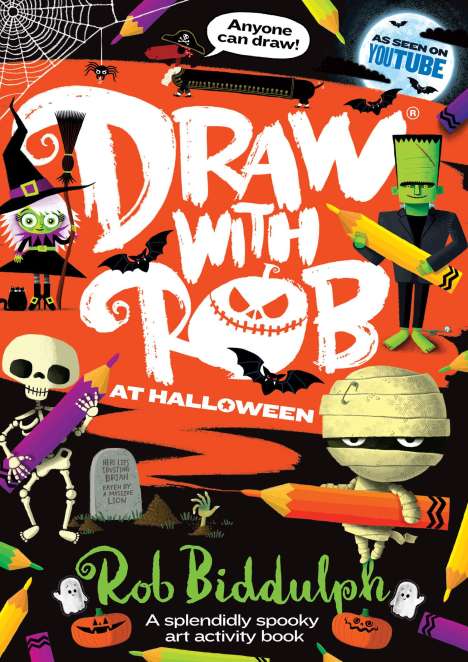 Rob Biddulph: Draw With Rob at Halloween, Buch