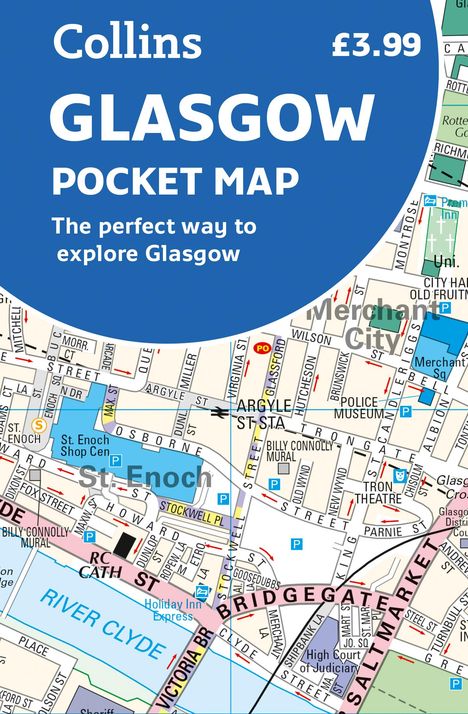 Collins Maps: Glasgow Pocket Map, Karten