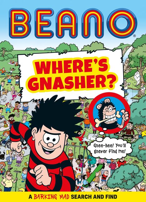 Beano Studios: Beano Where's Gnasher?, Buch