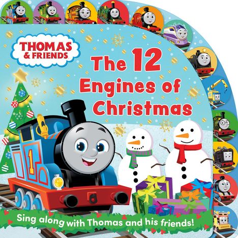Thomas &amp; Friends: Thomas &amp; Friends: The 12 Engines of Christmas, Buch