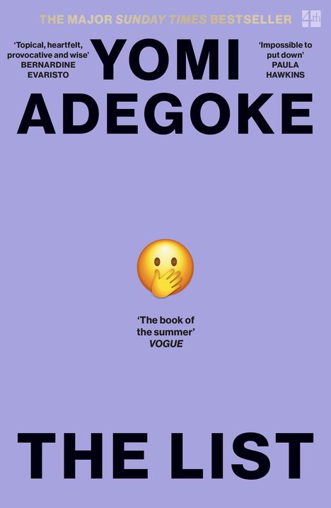 Yomi Adegoke: The List, Buch