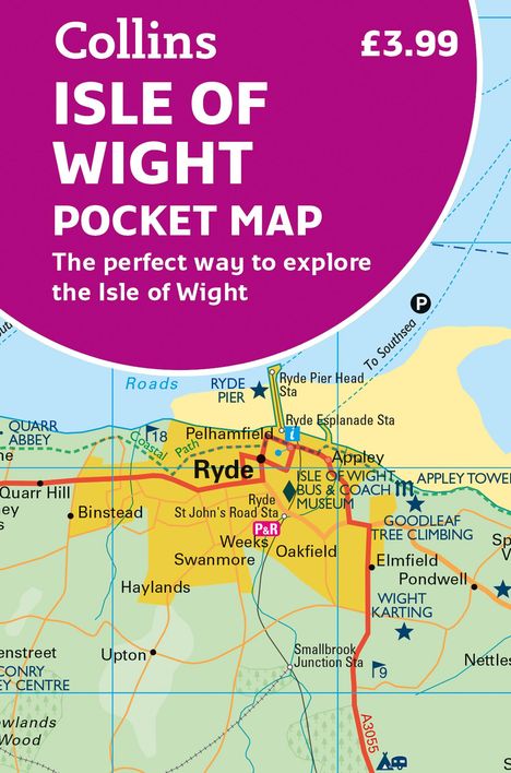 Collins: Isle of Wight Pocket Map, Karten