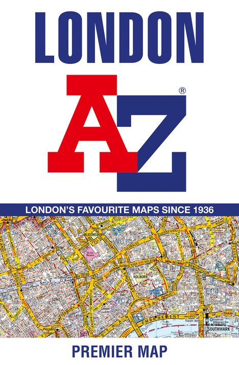 A-Z Maps: London A-Z Premier Map, Karten