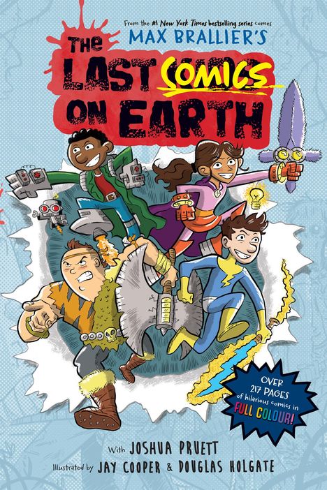 Max Brallier: The Last Comics on Earth, Buch