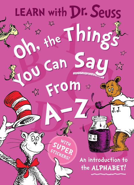 Seuss: Oh, The Things You Can Say From A-Z, Buch