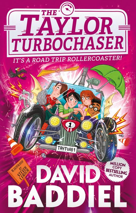 David Baddiel: The Taylor TurboChaser, Buch