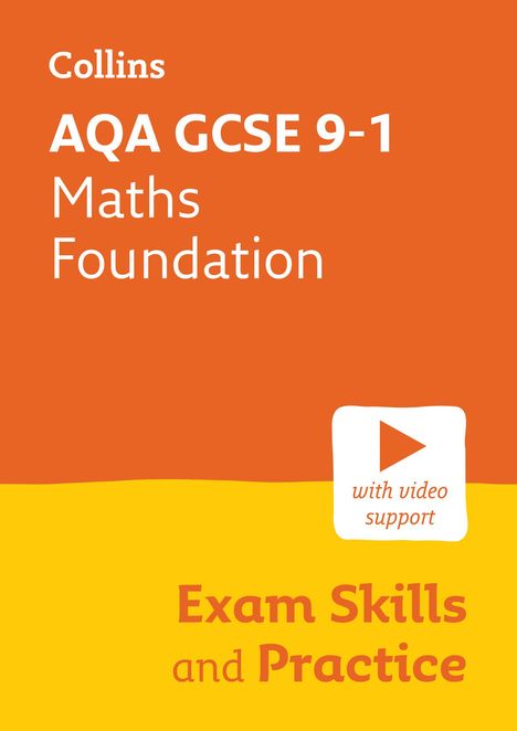 Collins Gcse: Collins GCSE Maths 9-1 -- Aqa GCSE 9-1 Maths Foundation Exam Skills Workbook, Buch