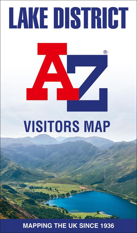 A-Z Maps: Lake District A-Z Visitors Map, Karten