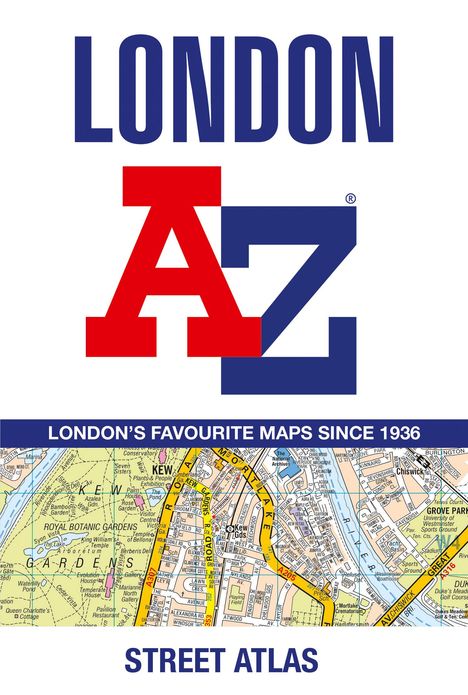 A-Z Maps: London A-Z Street Atlas, Buch