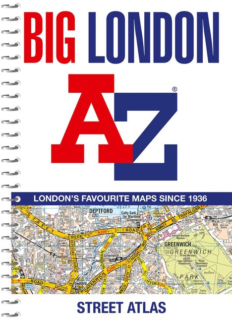 A-Z Maps: Big London A-Z Street Atlas, Buch