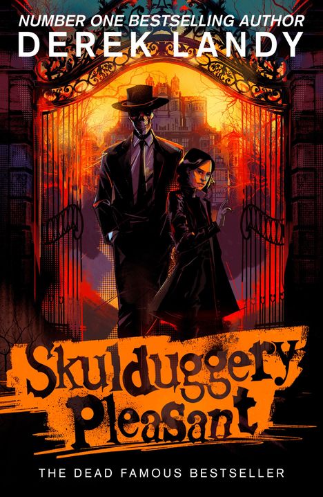 Derek Landy: Skulduggery Pleasant, Buch