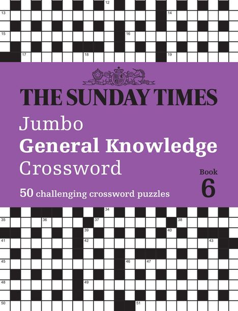 Collins: The Sunday Times Jumbo General Knowledge Crossword Book 6, Buch