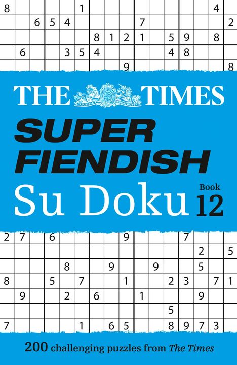 The Times Mind Games: The Times Super Fiendish Su Doku Book 12, Buch