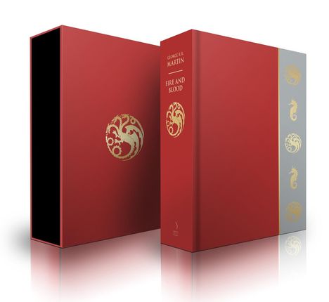 George R. R. Martin: Fire and Blood Slipcase Edition, Buch