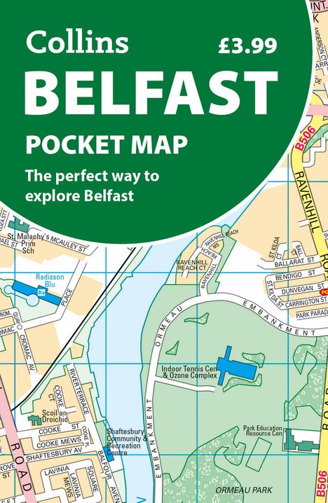 Collins Maps: Belfast Pocket Map, Karten