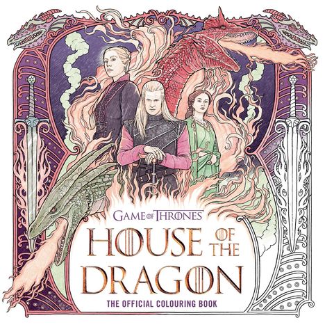 Random House Worlds: House of the Dragon: The Official Colouring Book, Buch