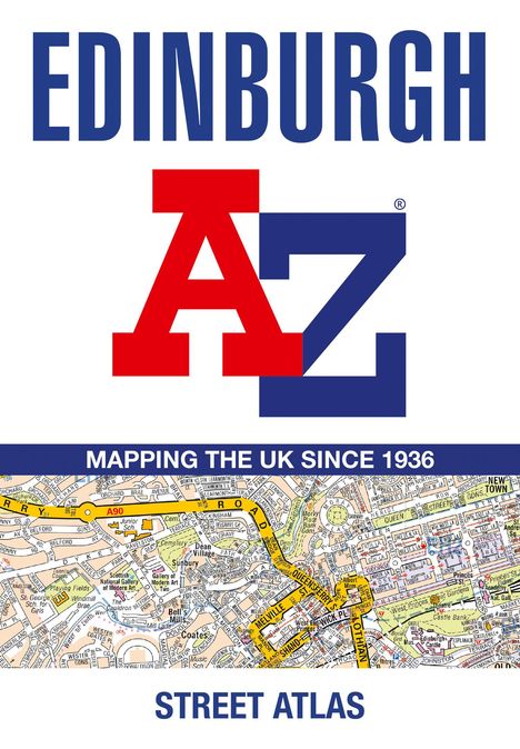 A-Z Maps: Edinburgh A-Z Street Atlas, Buch