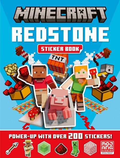 Mojang AB: Minecraft Redstone Sticker Book, Buch