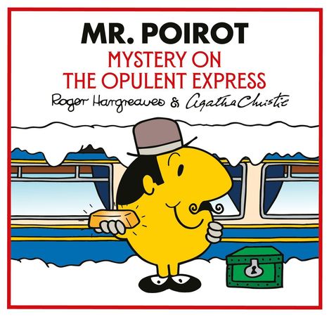 "MR. MEN LITTLE MISS" in großer Schrift, darunter "Roger Hargreaves" auf rotem Hintergrund.