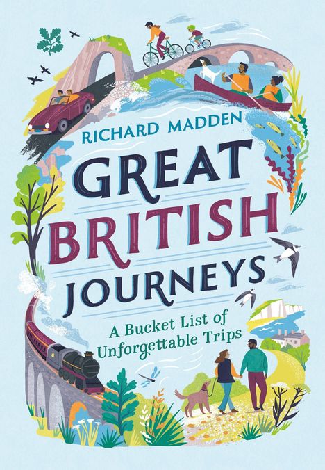 Richard Madden: Great British Journeys, Buch
