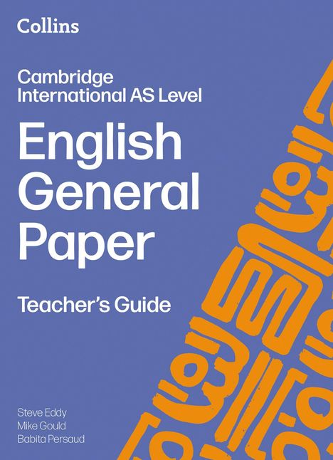 Babita Persaud: Cambridge International AS Level English General Paper Teacher's Guide, Buch